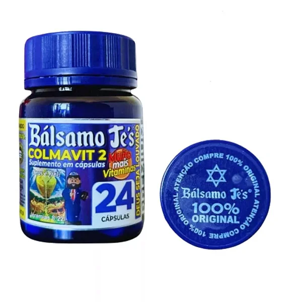 Bálsamo Je's 100% Original Suplemento Alimentar| 24 Cápsulas