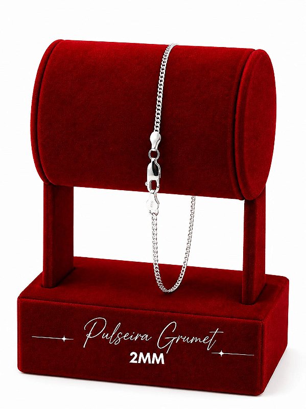 Pulseira Grumet 2mm - 18cm