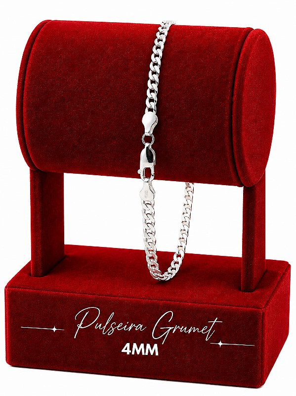 Pulseira Grumet 4mm - 18cm