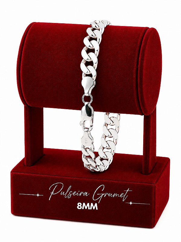 Pulseira Grumet 8mm - 18cm