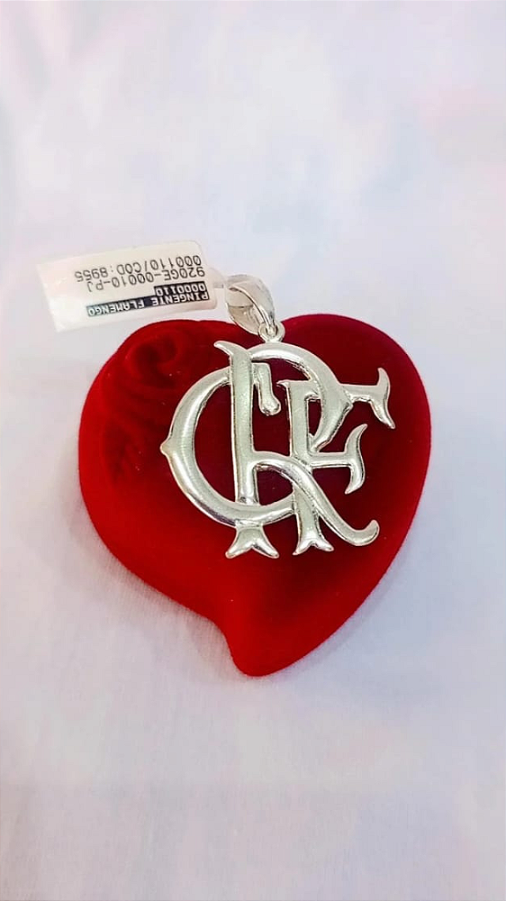 Pingente Flamengo – Prata 925