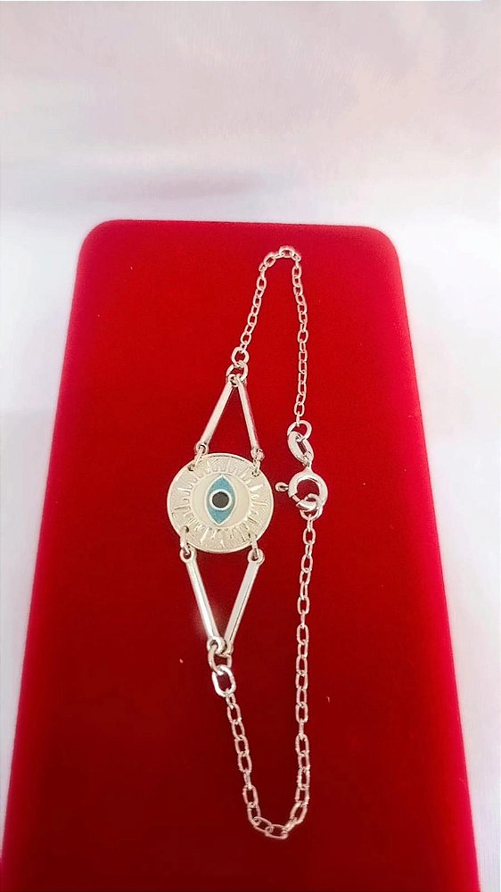 Pulseira Feminina Olho Grego