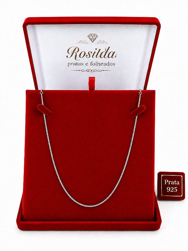 Corrente Grumet Feminina – 45cm