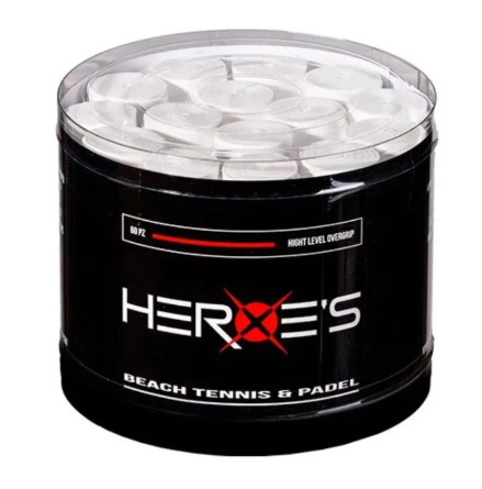 OVERGRIP HEROE'S BRANCO LISO UNIDADE