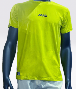 CAMISETA AMA SPORT BASIC - VERDE LIMÃO