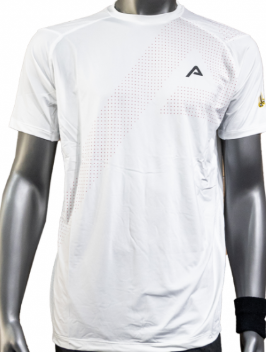 CAMISETA AMA SPORT PRO TOUR - BRANCA COM VERMELHO