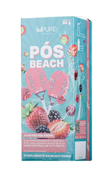 PÓS BEACH FELPURE - TUTTI FRUTTI