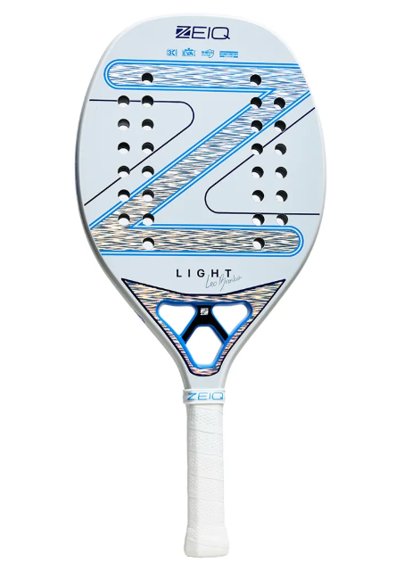 PRÉ VENDA - RAQUETE ZEIQ LIGHT 2026 - LÉO BRANCO - C/ TRATAMENTO BT