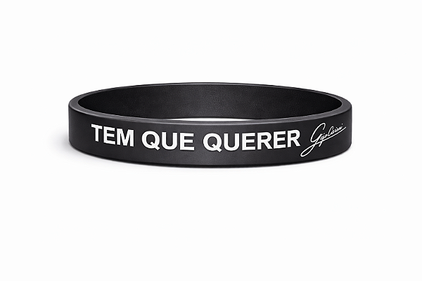 PULSEIRA DE SILICONE GIGIO CARIANI - TEM QUE QUERER