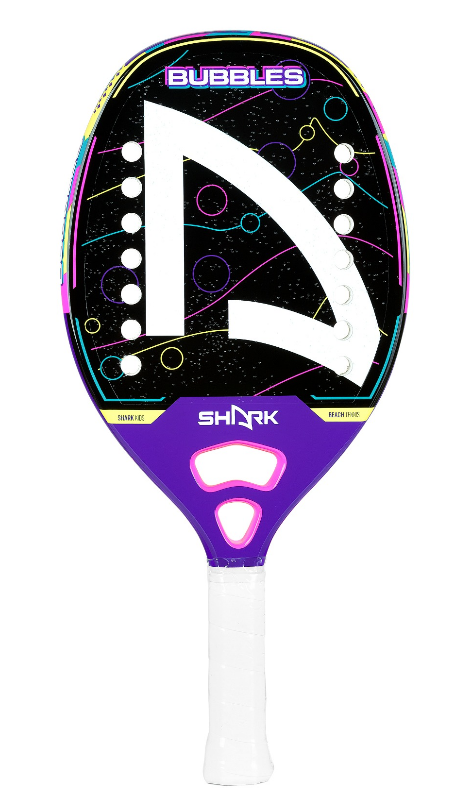 RAQUETE INFANTIL SHARK BUBBLES - 06 á 09 ANOS.