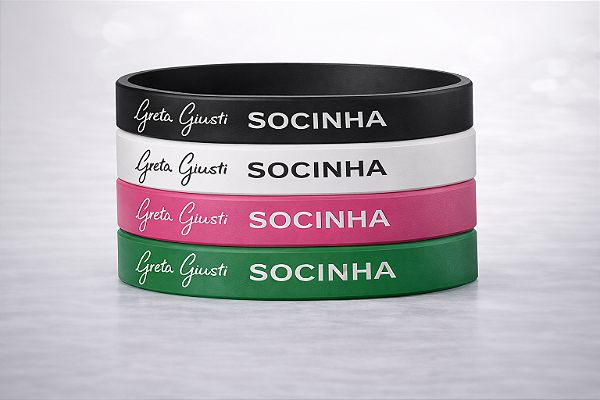 PULSEIRA SILICONE SOCINHA - GRETA GIUSTI