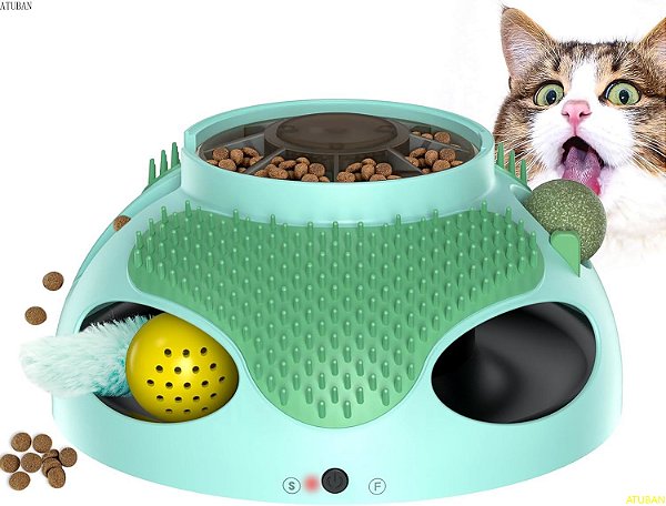Brinquedo Interativo Eletrônico para Gatos ATUBAN
