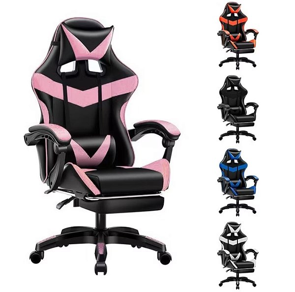 cadeira gamer profissional-design ergonomico e reclinável.