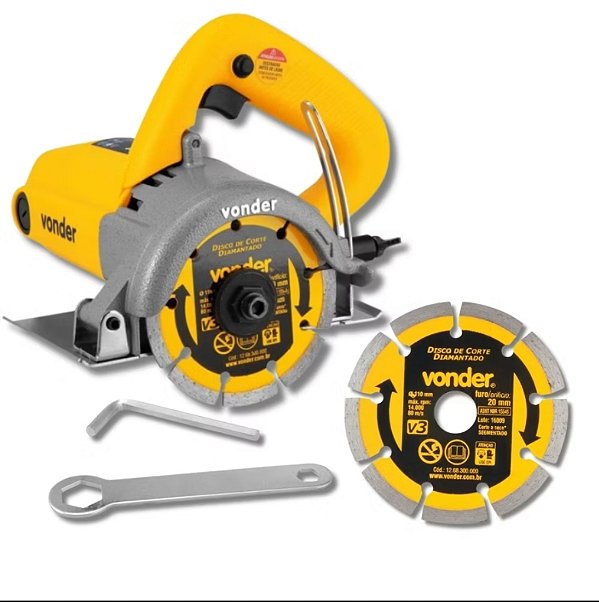 Serra mármore profissional vonder smv 1300w tipo makita.