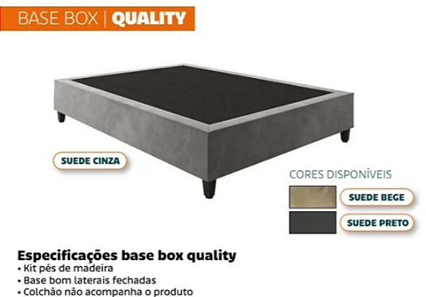 BASE BOX SOLTEIRO QUALITY