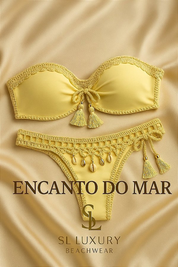 Sereia Solar - Coleção Encanto do Mar