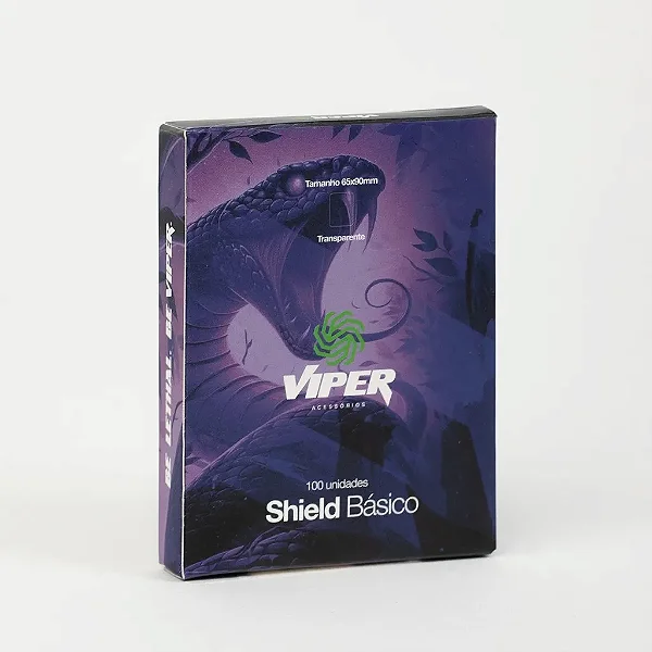 Shield Viper Básico Transp. 65x90mm