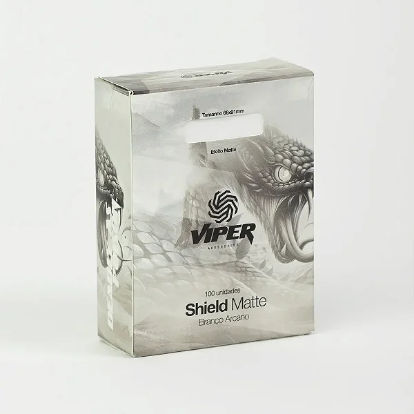 Shield Matte Viper Branco Arcano 66x91mm