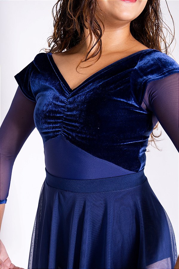 Saia curta chiffon