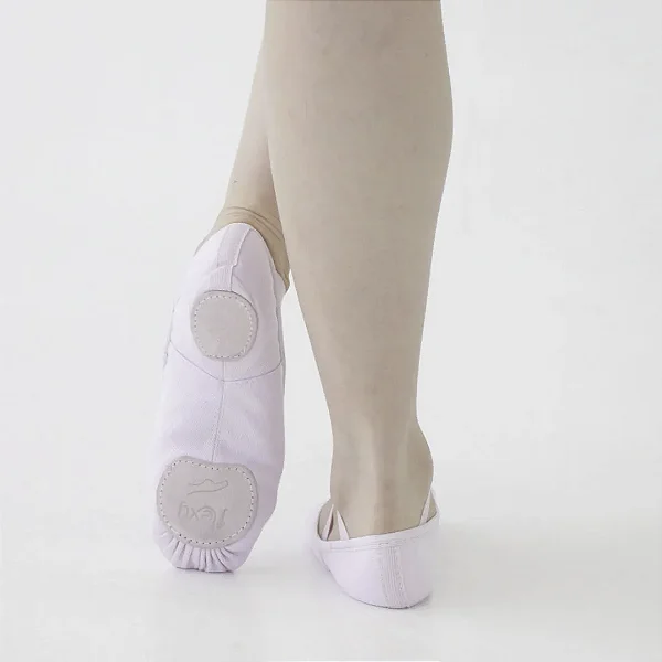 Sapatilha meia ponta flexy lona streech