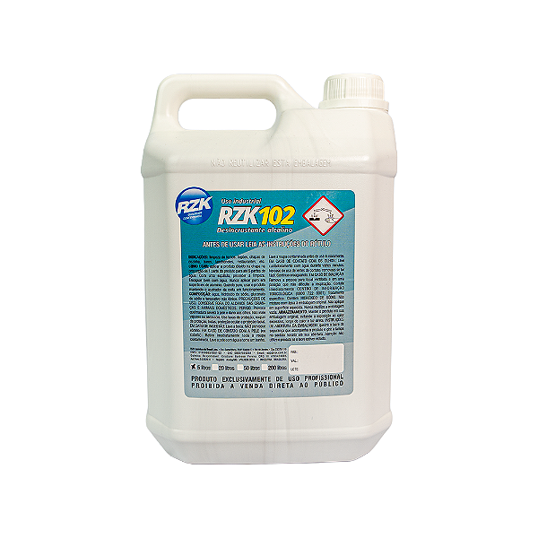 RZK 102 -  Desincrustante alcalino