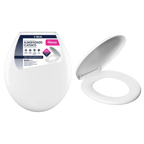 ASSENTO UNIVERSAL ALMOFADADO BRANCO