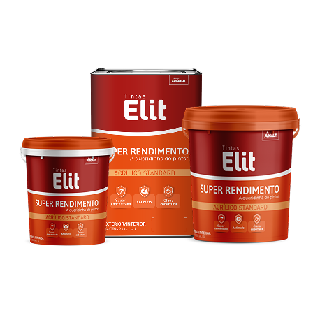 Tinta acrílica Super rendimento Elit