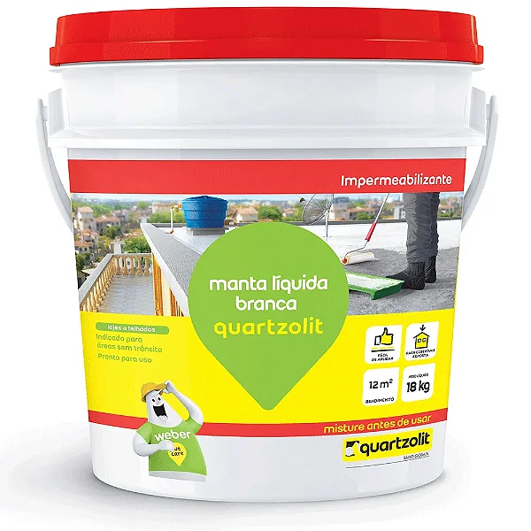 MANTA LIQUIDA BRANCO FOTOSSENSIVEL LAGE 18KG 1103