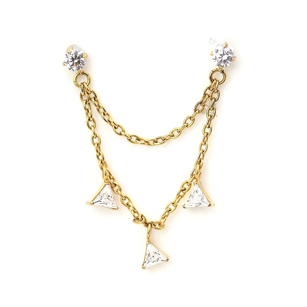 Labret Angel Corrente Com Pingente