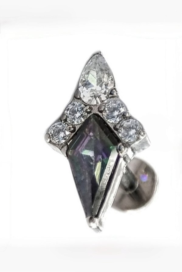 Labret Ornamento Boreal Escura