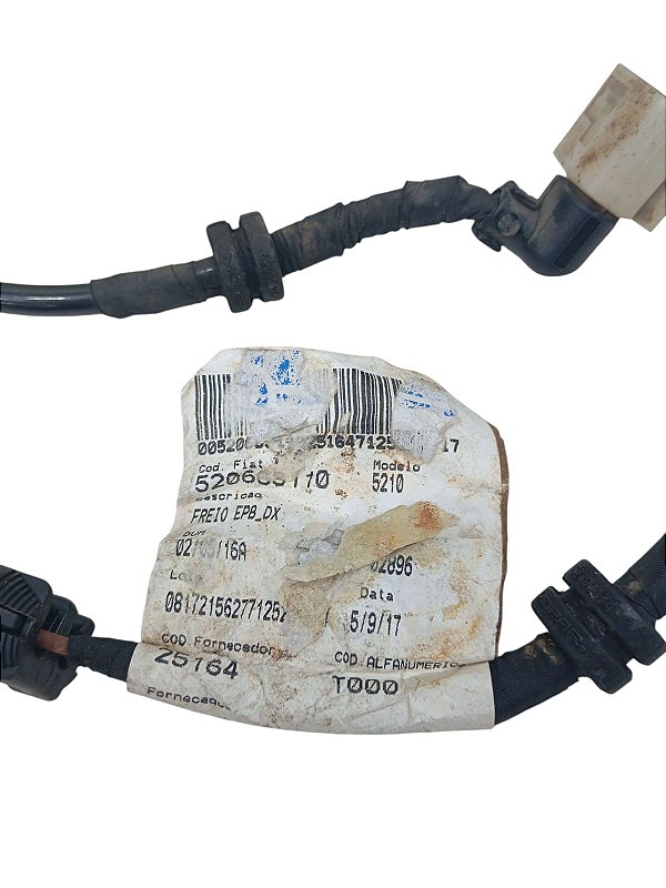 chicote pinça freio traseiro direito jeep Renegade 2018