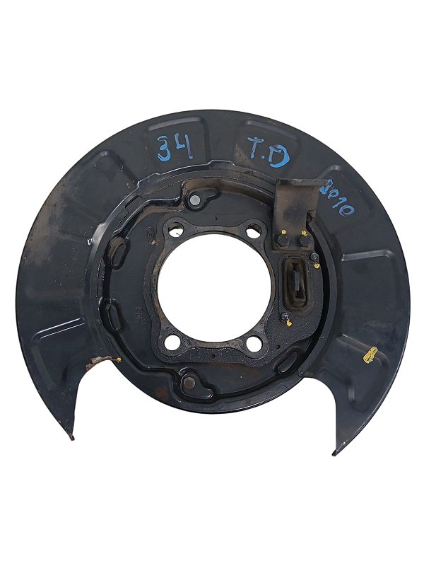 defletor sapata freio traseiro Direito Hyundai santa fe 2010