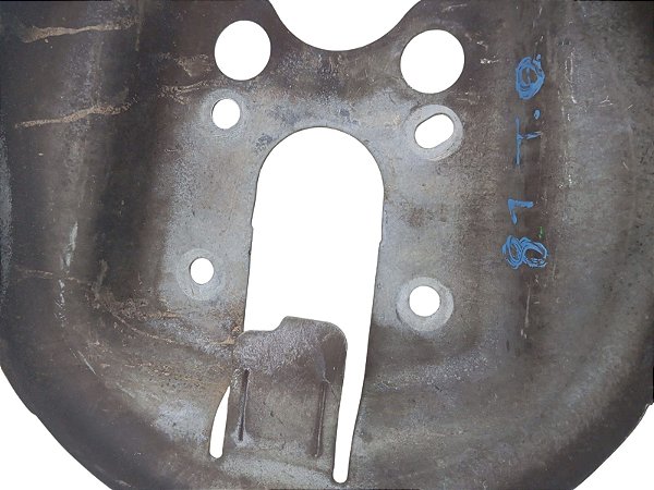 defletor disco traseiro Direito Peugeot 3008 2012