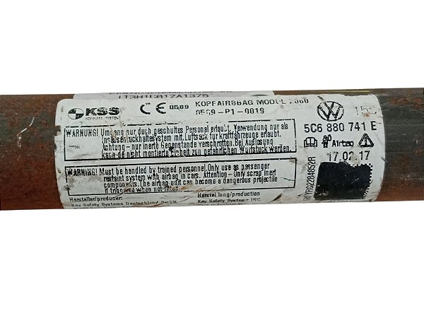 cortina airbag teto esquerdo Volkswagen jetta 2017