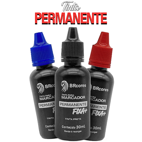 Tinta para Marcador PERMANENTE FIXA+ - 30ML