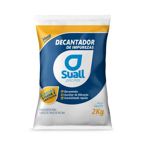 Decantador de Impurezas Suall - SULFATO ALUMÍNIO 2KG
