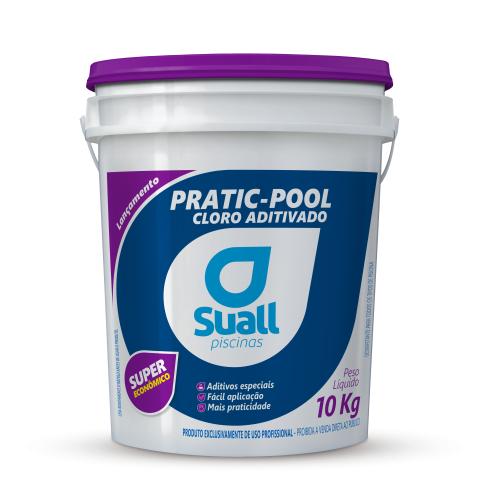 Cloro Aditivado 10 kilos Pratic 22% Suall