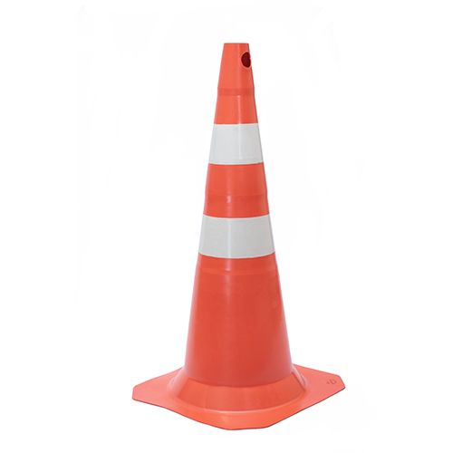 Cone para Sinalização Laraja/Branco Plastcor