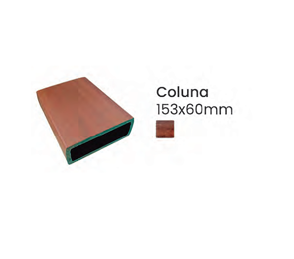 153X60MM COLUNA IPE 3,00M IN BRASIL MADEIRA PLASTICA