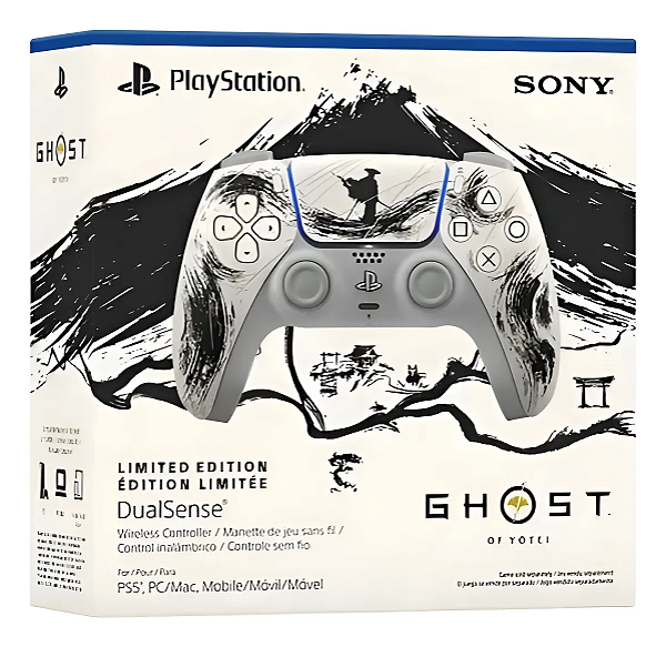 DUALSENSE GHOST OF YOTEI - BLACK EDITION - JAP - PS5