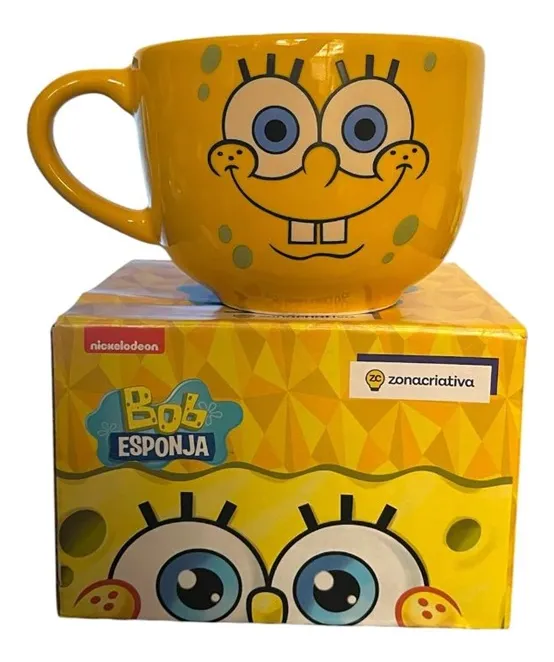 CANECA SOPA 500ML - BOB ESPONJA - ZC