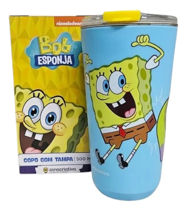 COPO SKY 500ML - BOB ESPONJA E PATRICK - ZC