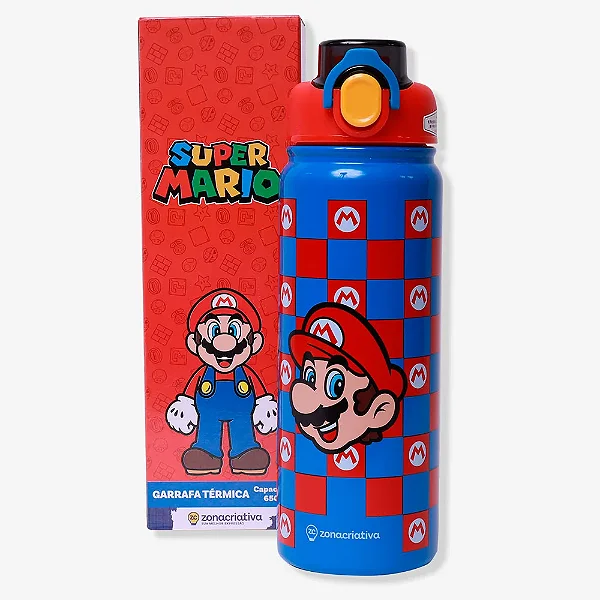 GARRAFA GALAXY 650ML - SUPER MARIO - ZC