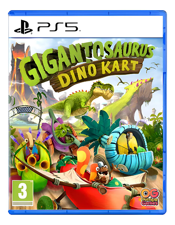 GIGANTOSAURUS DINO KART- PS5 - LACRADO
