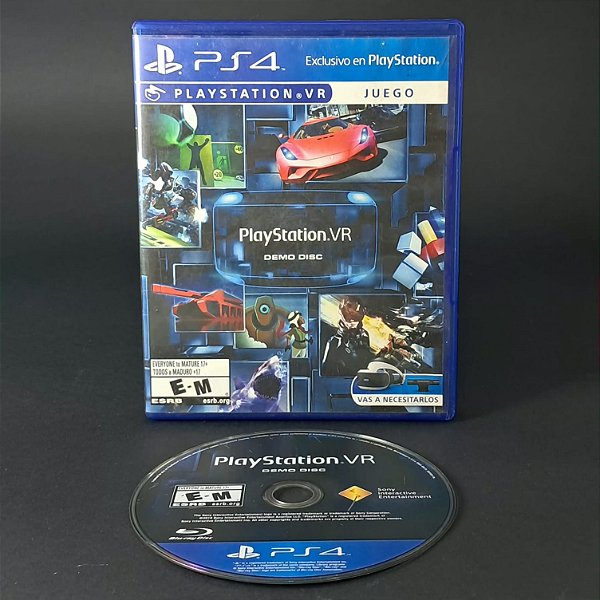 PLAYSTATION VR: DEMO DISC - PS4 -SEMINOVO