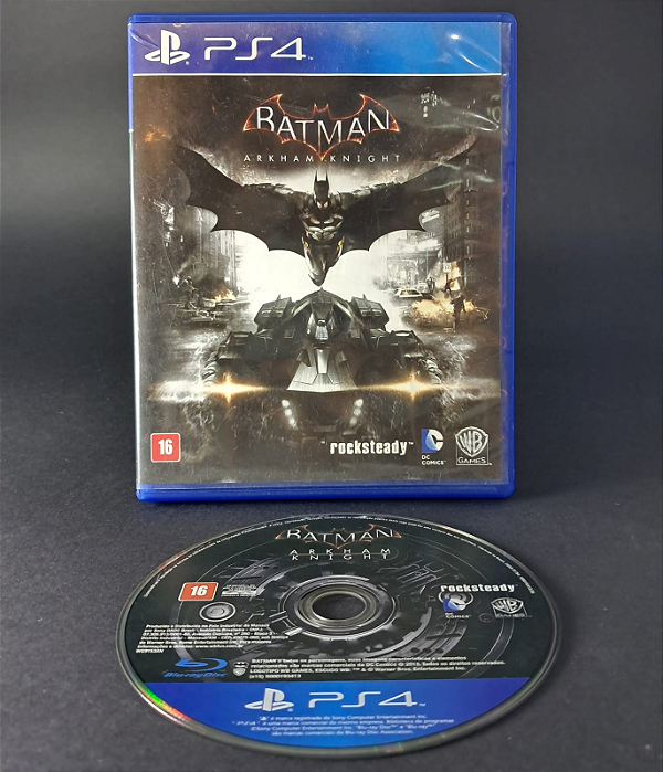 BATMAN: ARKHAM KNIGHT (S/MANUAL )- PS4 - SEMINOVO
