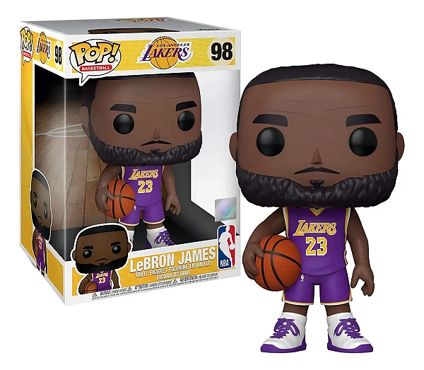 FUNKO POP! BASKETBALL - LOS ANGELES LAKERS - LEBRON JAMES #98 (ORIGINAL)