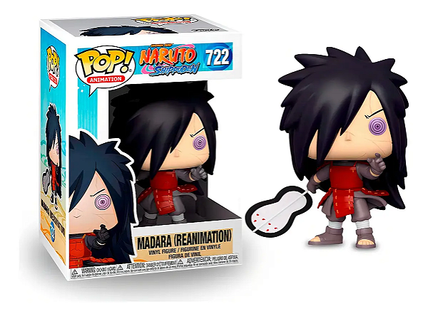 FUNKO POP! ANIMATION - EDIÇAO ESPECIAL SHONEN JUMP NARUTO SHIPPUDEN - MADARA (REANIMATION) #722 (ORIGINAL)