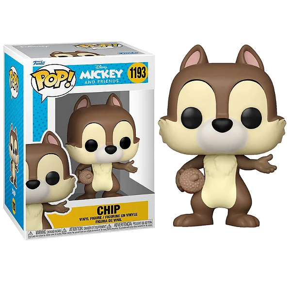 FUNKO POP! DISNEY MICKEY AND FRIENDS - CHIP #1193 (ORIGINAL)