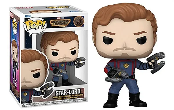FUNKO POP!: MARVEL STUDIOS GUARDIANS OF THE GALAXY VOL.3 - STAR-LORD #1201 (ORIGINAL)